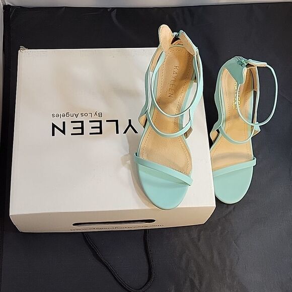 KAYLEEN BY LOS ANGELES ANKLE AND INSSTEP STRAP BACK ZIP CLOSURE WOMEN"S … - Picture 13 of 14